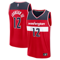 Washington Wizards Tre Johnson III Fanatics Red Fast Break Replica Jersey - Icon Edition for Men product image 1, provided