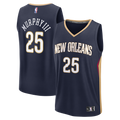 New Orleans Pelicans Trey Murphy III Fanatics Navy Fast Break Replica Jersey - Icon Edition for Men product image 1,