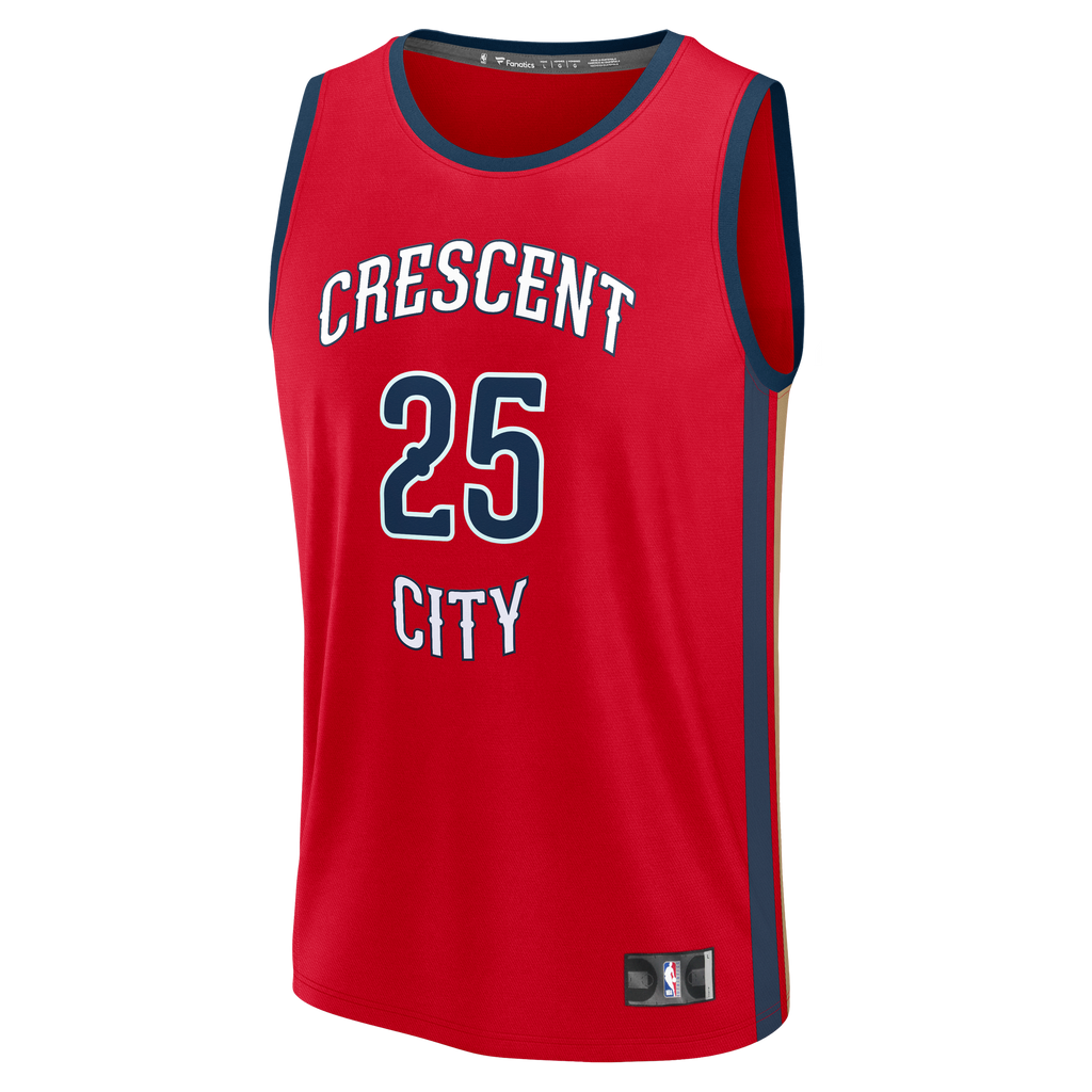 New Orleans Pelicans Trey Murphy III Fanatics Red Fast Break Replica Player Jersey - Statement Edition for Men product image