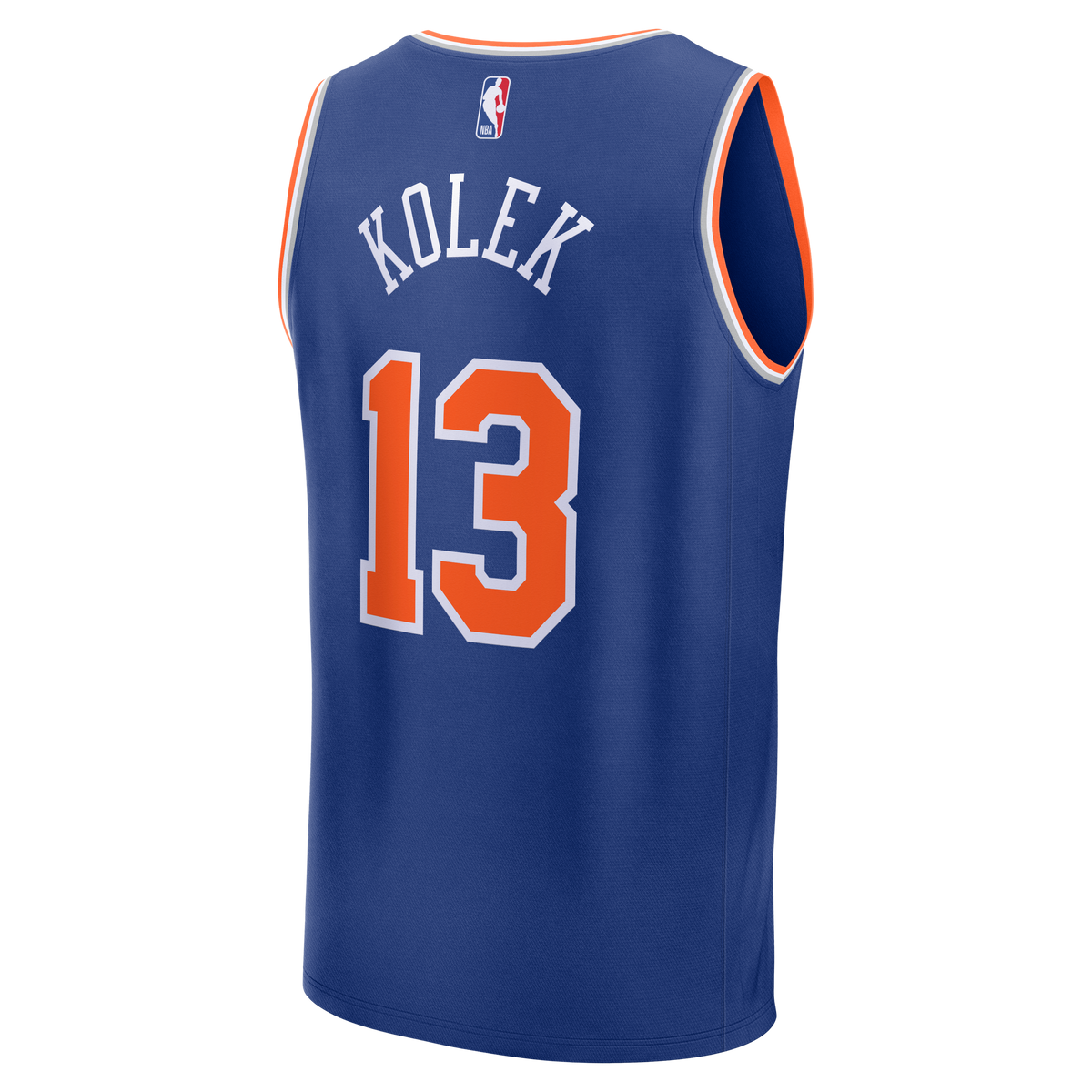 New York Knicks Tyler Kolek Fanatics Blue Fast Break Replica Jersey - Icon Edition for Men product image 4, provided for