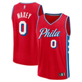 Philadelphia 76ers Tyrese Maxey Fanatics Red Fast Break Replica Player Jersey - Statement Edition for Men product image 1,
