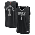 San Antonio Spurs Victor Wembanyama Fanatics Black Fast Break Replica Player Jersey - Statement Edition for Men product