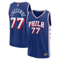 Philadelphia 76ers VJ Edgecombe Fanatics Royal Fast Break Jersey - Icon Edition for Men product image 1, provided for visual