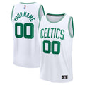 Boston Celtics Fanatics White Fast Break Custom Jersey - Association Edition for Men product image 1, provided for visual