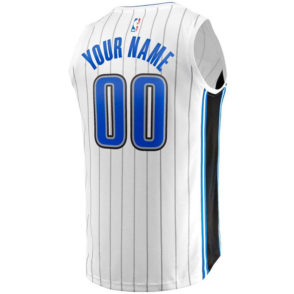 Orlando Magic Fanatics White Fast Break Custom Replica Jersey - Association Edition for Men product image 4, provided for
