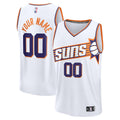 Phoenix Suns Fanatics White Fast Break Custom Jersey - Association Edition for Men product image 1, provided for visual