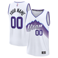 Utah Jazz Fanatics White Fast Break Replica Custom Jersey - Association Edition for Men product image 1, provided for visual
