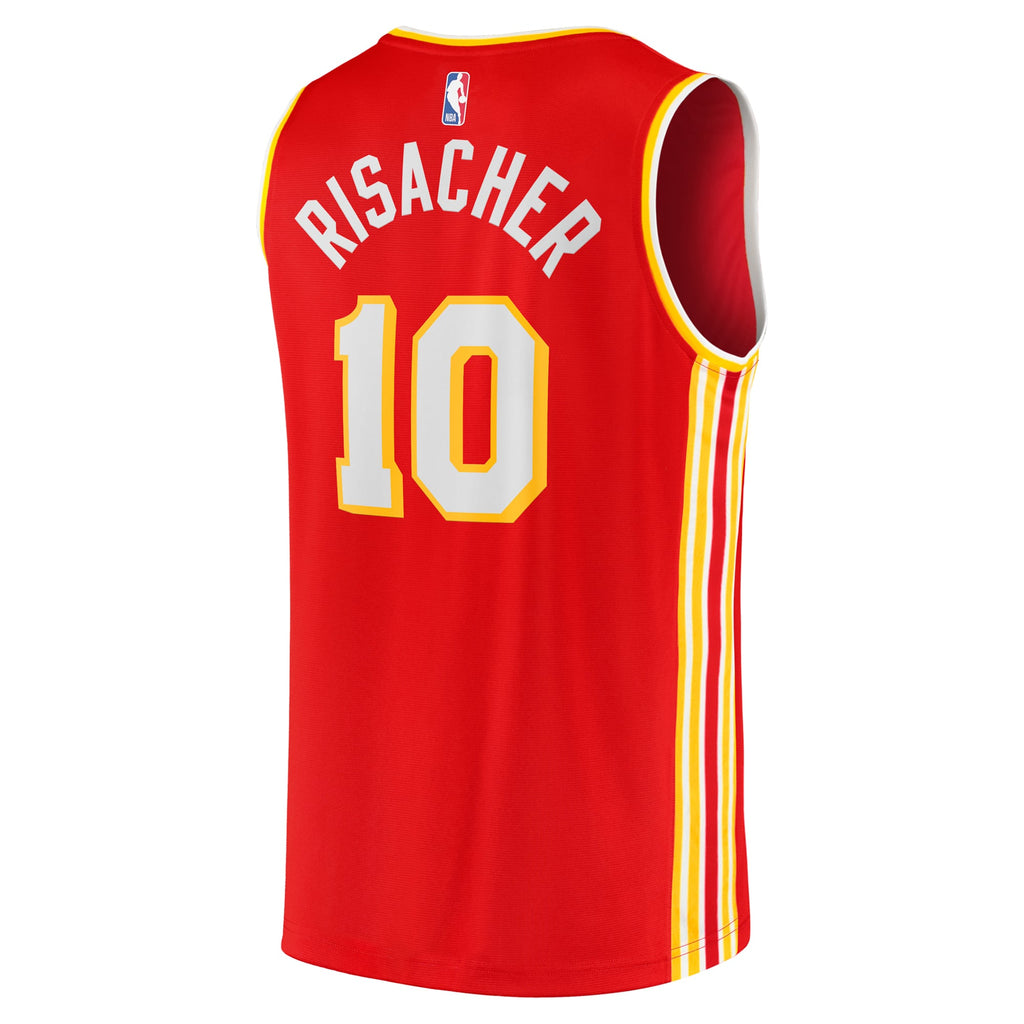 Atlanta Hawks Zaccharie Risacher Fanatics Red 2024 NBA Draft Fast Break Player Jersey - Icon Edition for Men product image