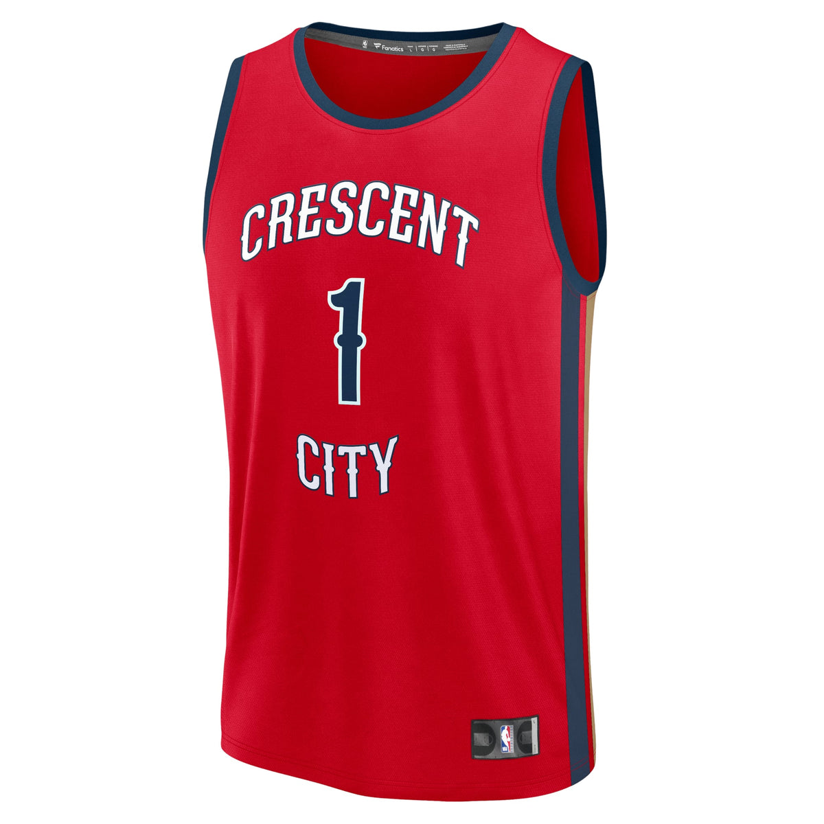 New Orleans Pelicans Zion Williamson Fanatics Red Fast Break Replica Player Jersey - Statement Edition for Men product image