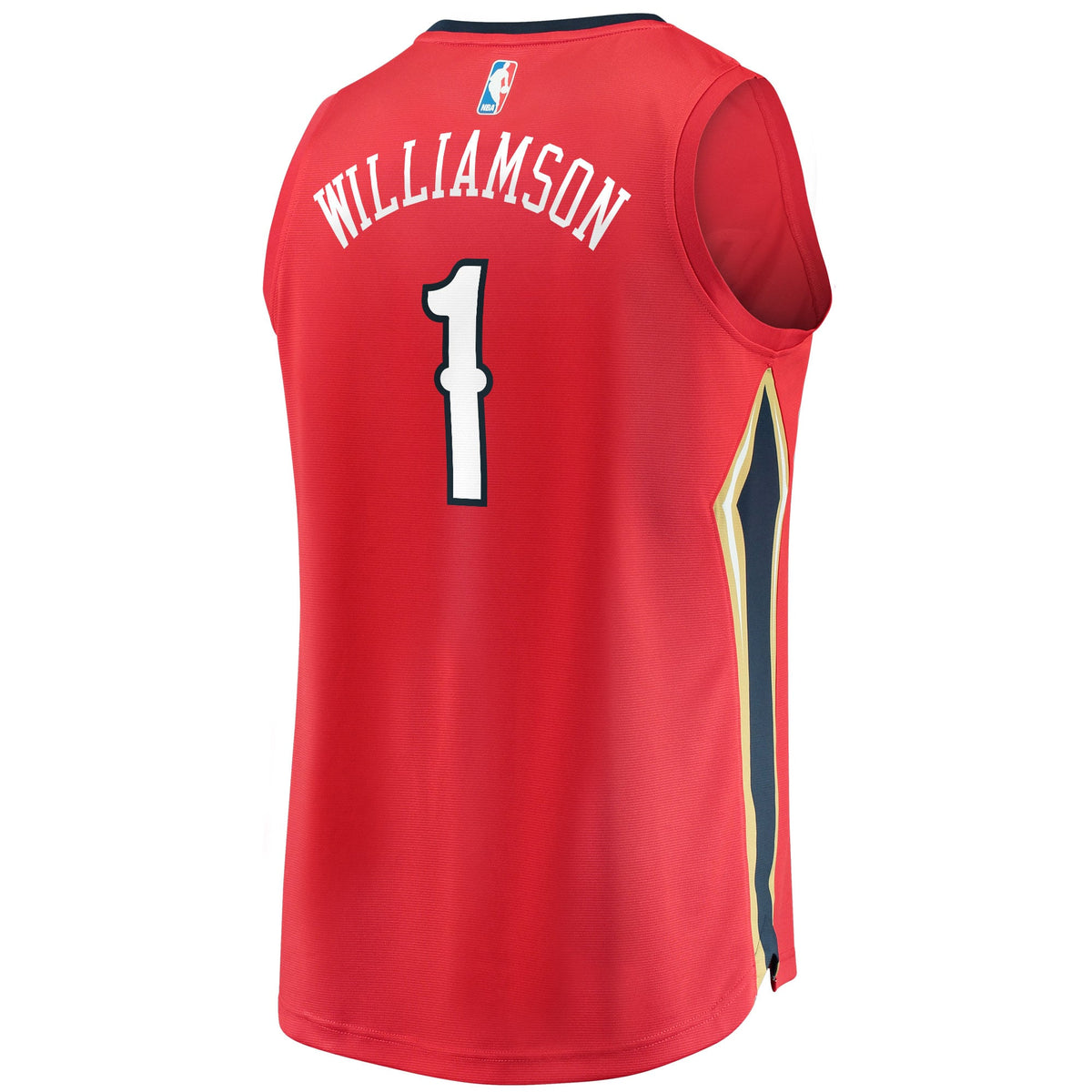 New Orleans Pelicans Zion Williamson Fanatics Red Replica Fast Break Jersey - Statement Edition for Men product image 4,