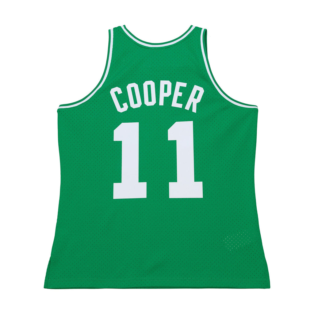 Boston Celtics Chuck Cooper Mitchell & Ness Kelly Green 1950-51 Pioneers Swingman Jersey for Men product image 3, provided
