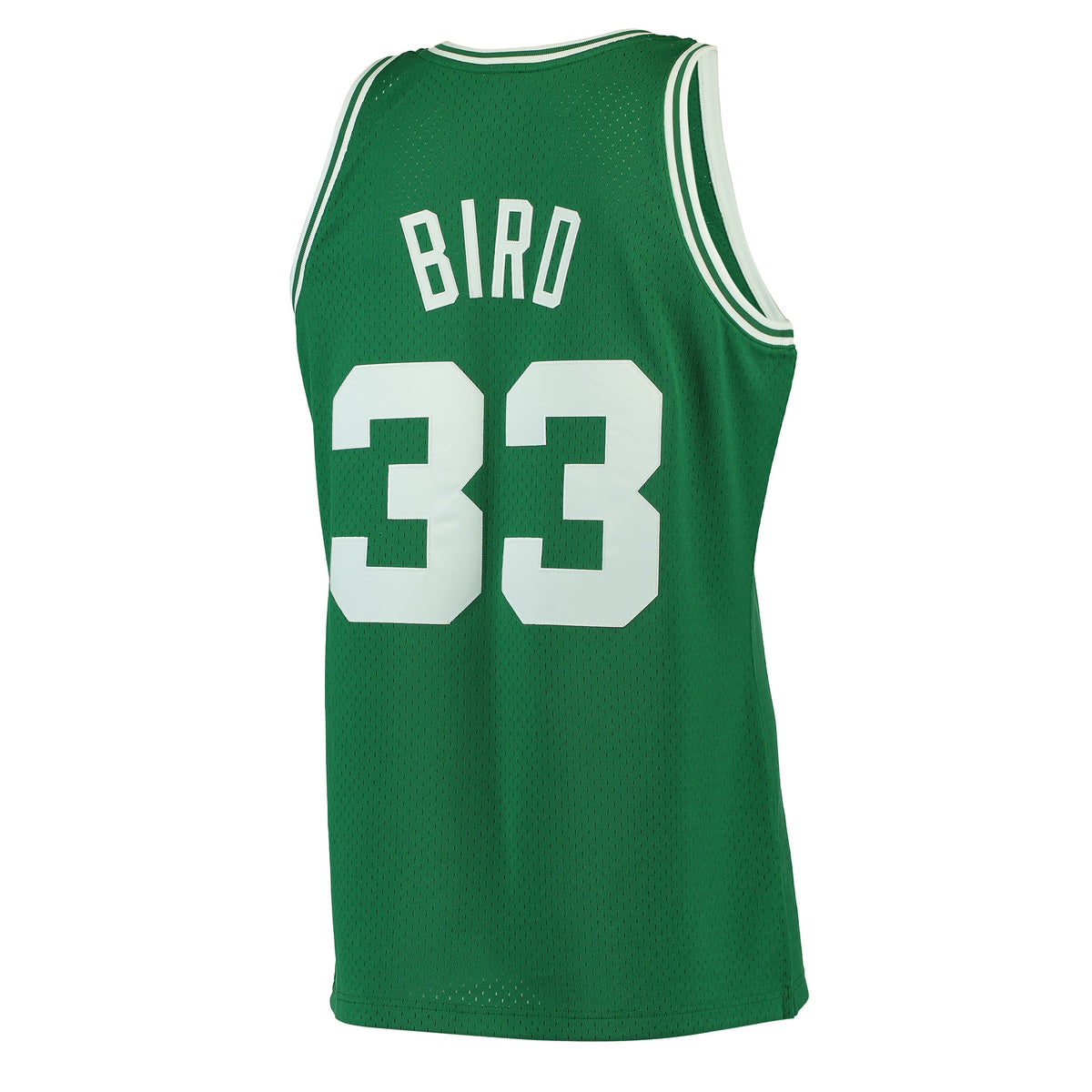 Boston Celtics Larry Bird Mitchell & Ness Kelly Green Hardwood Classics Swingman Jersey for Men product image 4, provided