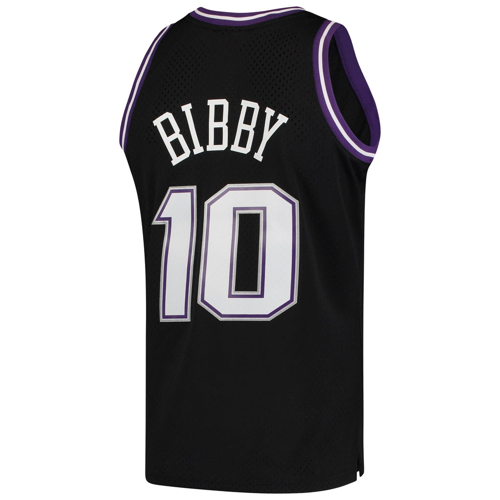 Sacramento Kings Mike Bibby Mitchell & Ness Black Hardwood Classics Swingman Jersey for Men product image 4, provided for