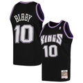 Sacramento Kings Mike Bibby Mitchell & Ness Black Hardwood Classics Swingman Jersey for Men product image 1, provided for