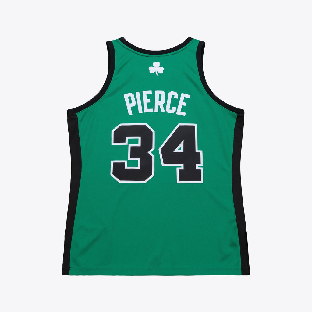 Boston Celtics Paul Pierce Mitchell & Ness Kelly Green 2007-08 Hardwood Classics Authentic Jersey for Men product image 3,