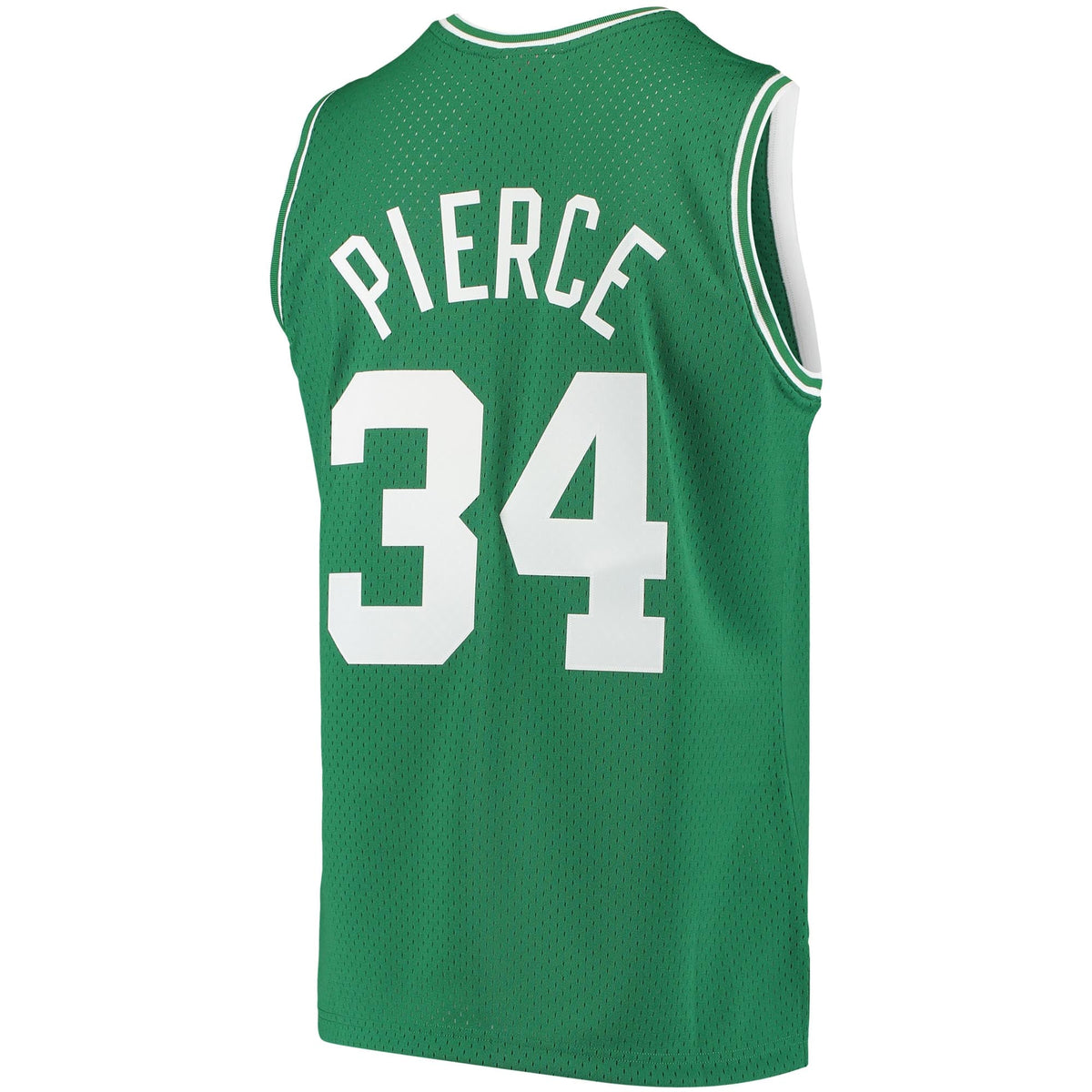 Boston Celtics Paul Pierce Mitchell & Ness Kelly Green Hardwood Classics Swingman Jersey for Men product image 4, provided