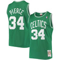 Boston Celtics Paul Pierce Mitchell & Ness Kelly Green Hardwood Classics Swingman Jersey for Men product image 1, provided