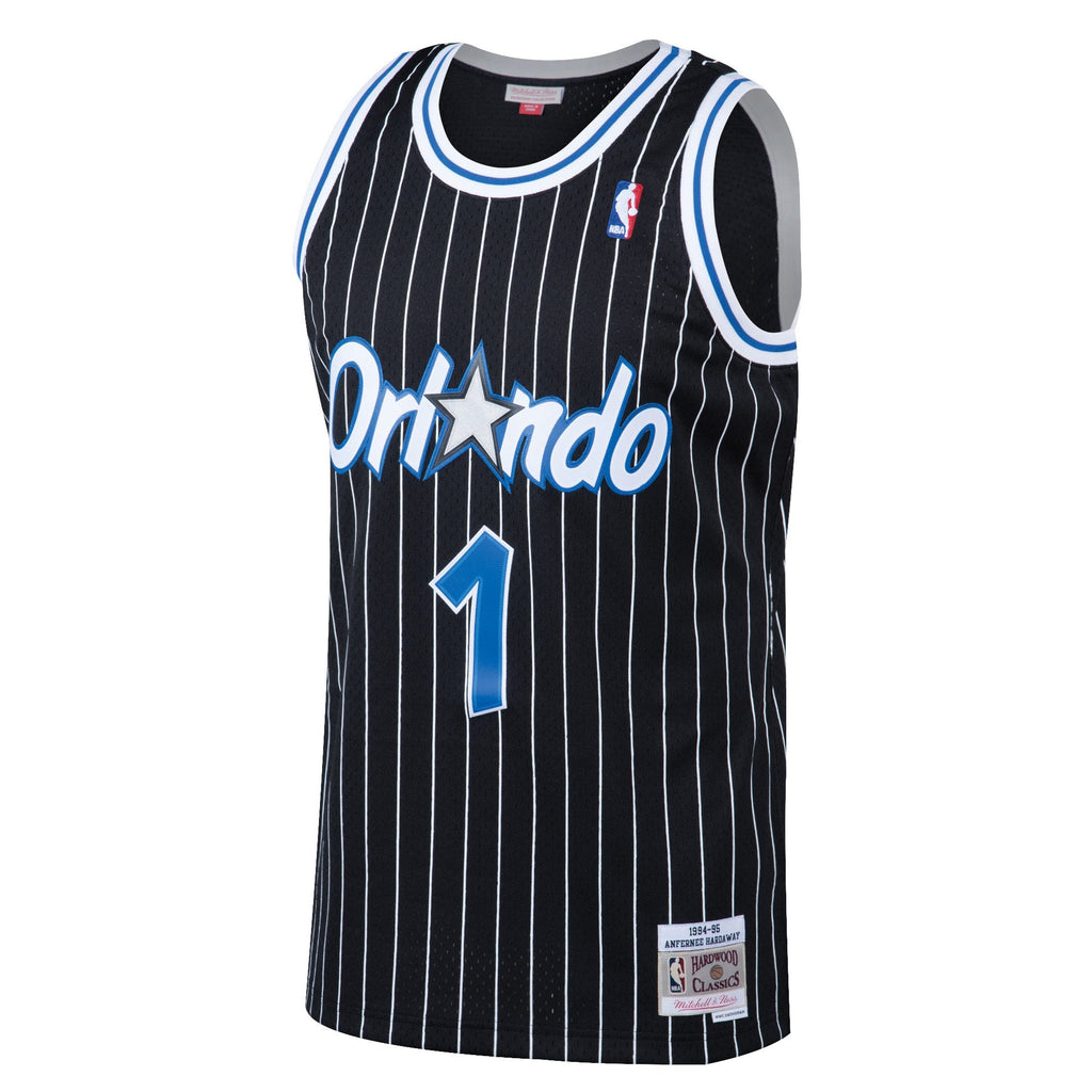 Orlando Magic Penny Hardaway Mitchell & Ness Black Hardwood Classics Swingman Jersey for Men product image 3, provided for