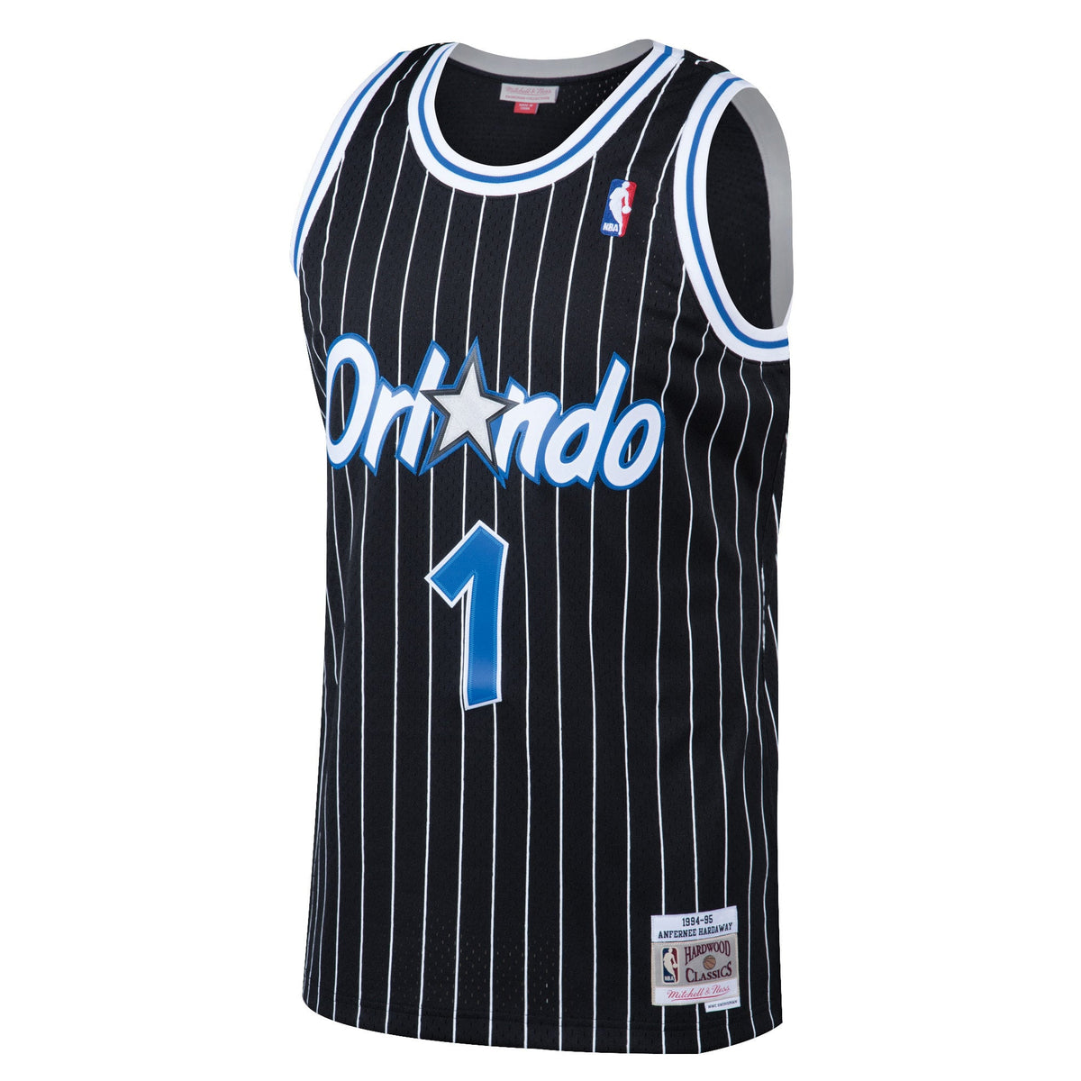 Orlando Magic Penny Hardaway Mitchell & Ness Black Hardwood Classics Swingman Jersey for Men product image 3, provided for