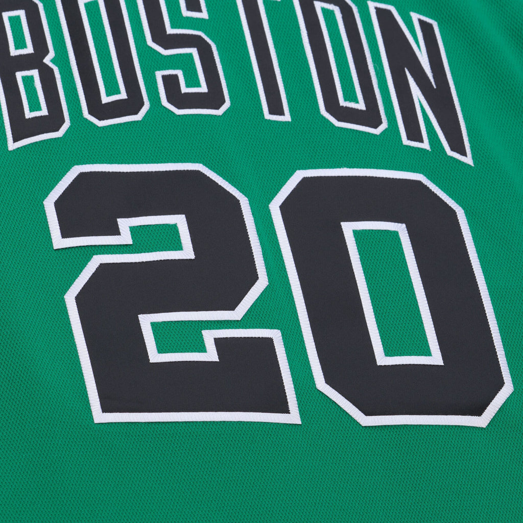 Boston Celtics Ray Allen Mitchell & Ness Kelly Green 2007-08 Hardwood Classics Authentic Jersey for Men product image 4,