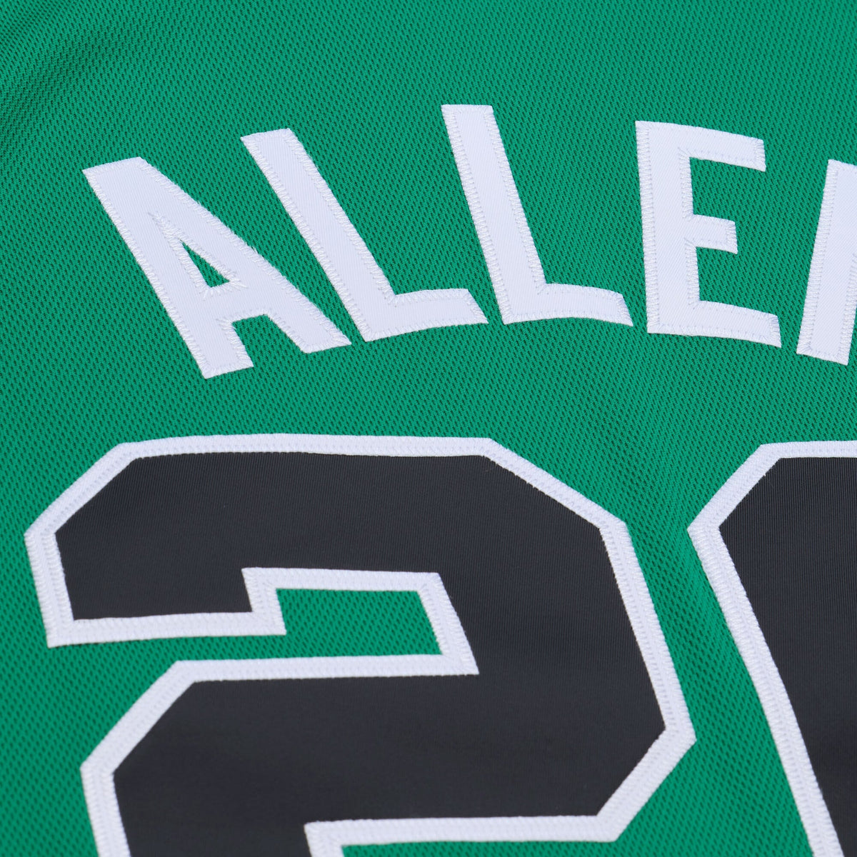 Boston Celtics Ray Allen Mitchell & Ness Kelly Green 2007-08 Hardwood Classics Authentic Jersey for Men product image 9,