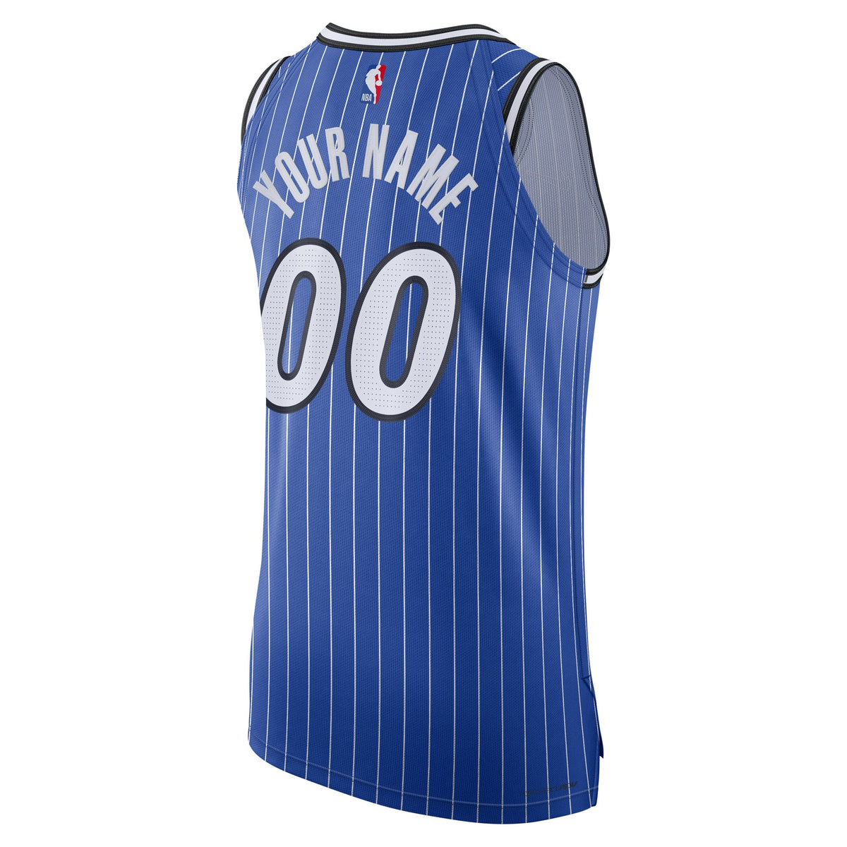 Orlando Magic Nike Blue Authentic Custom Jersey - Icon Edition for Men product image 4, provided for visual reference and