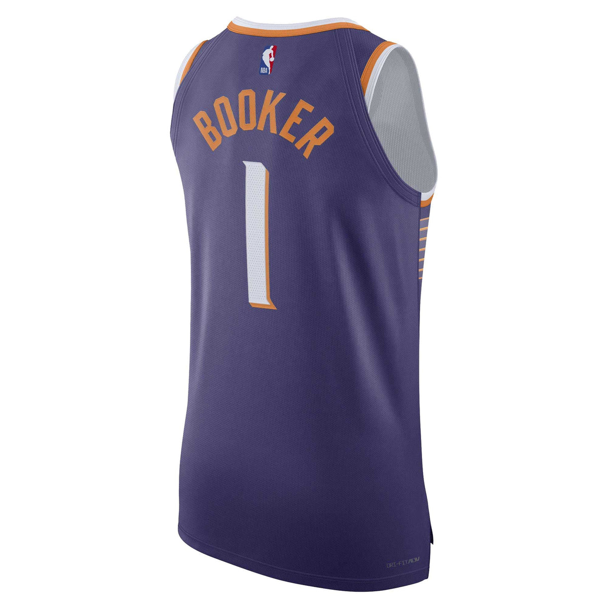 Phoenix Suns Devin Booker Nike Purple Authentic Jersey - Icon Edition for Men product image 4, provided for visual reference
