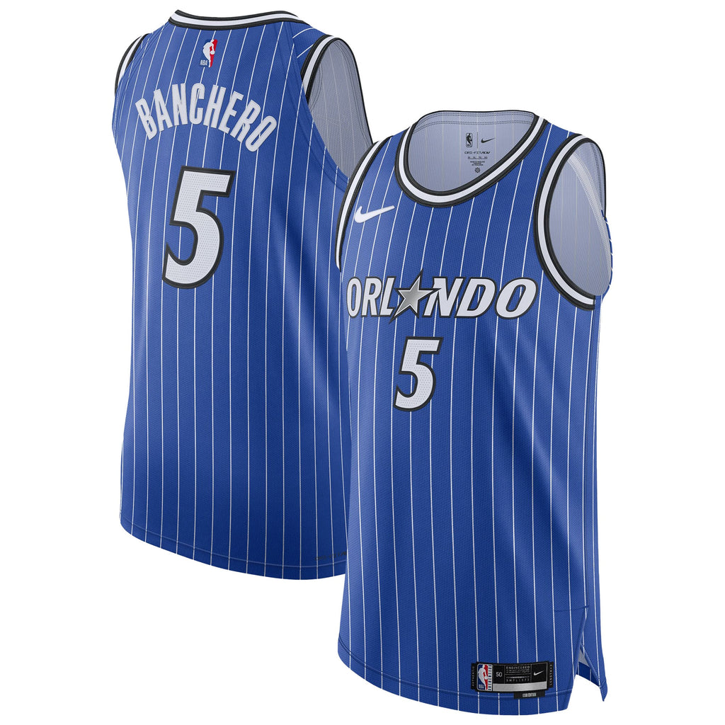 Orlando Magic Paolo Banchero Nike Blue Authentic Player Jersey - Icon Edition for Men product image 1, provided for visual