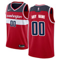 Washington Wizards Nike Red Swingman Custom Jersey - Icon Edition for Men product image 1, provided for visual reference and