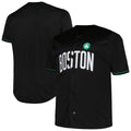 Boston Celtics Profile Black Big & Tall Pop Jersey for Men product image 1, provided for visual reference and product detail