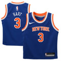 Preschool New York Knicks Josh Hart Nike Blue Replica Swingman Jersey - Icon Edition product image 1, provided for visual
