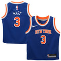 Toddler New York Knicks Josh Hart Nike Blue Replica Swingman Jersey - Icon Edition product image 1, provided for visual