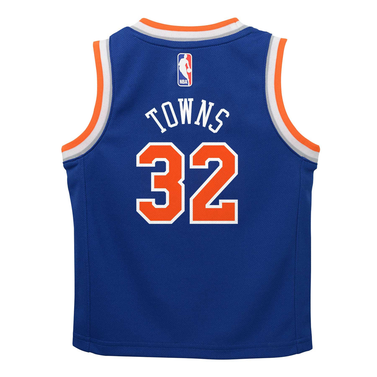 Toddler New York Knicks Karl-Anthony Towns Nike Blue Replica Swingman Jersey - Icon Edition product image 4, provided for