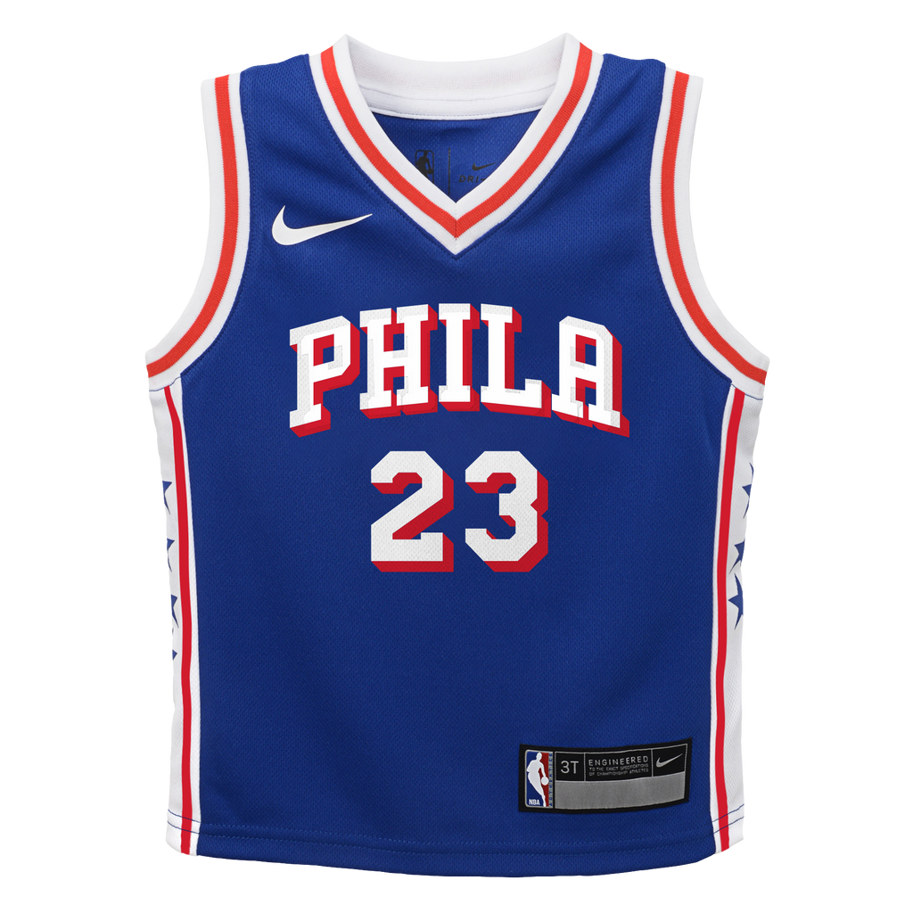 Toddler Philadelphia 76ers LeBron James Nike Royal Swingman Swingman Jersey - Icon Edition product image 3, provided for