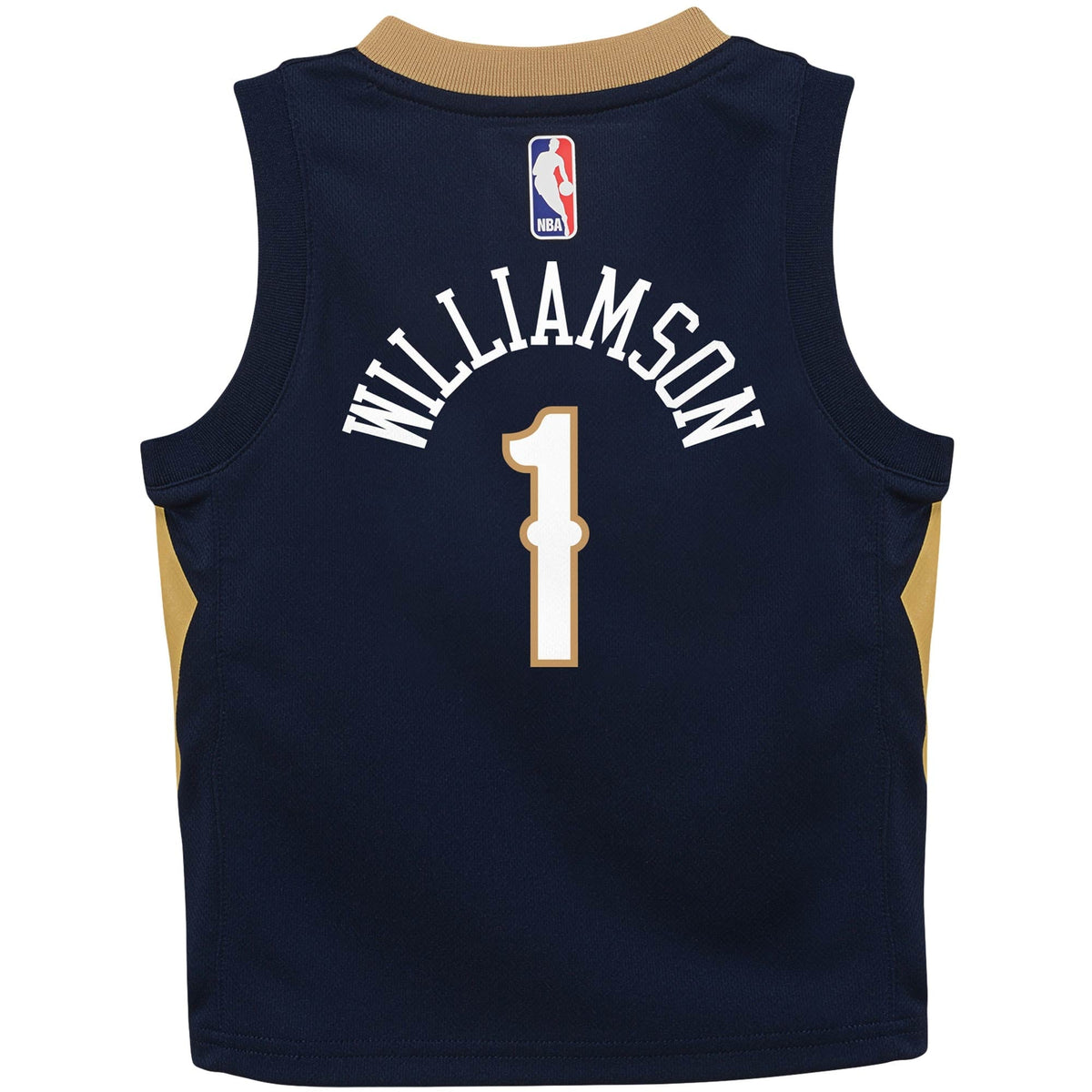 Toddler New Orleans Pelicans Zion Williamson Nike Navy Replica Jersey - Icon Edition product image 4, provided for visual
