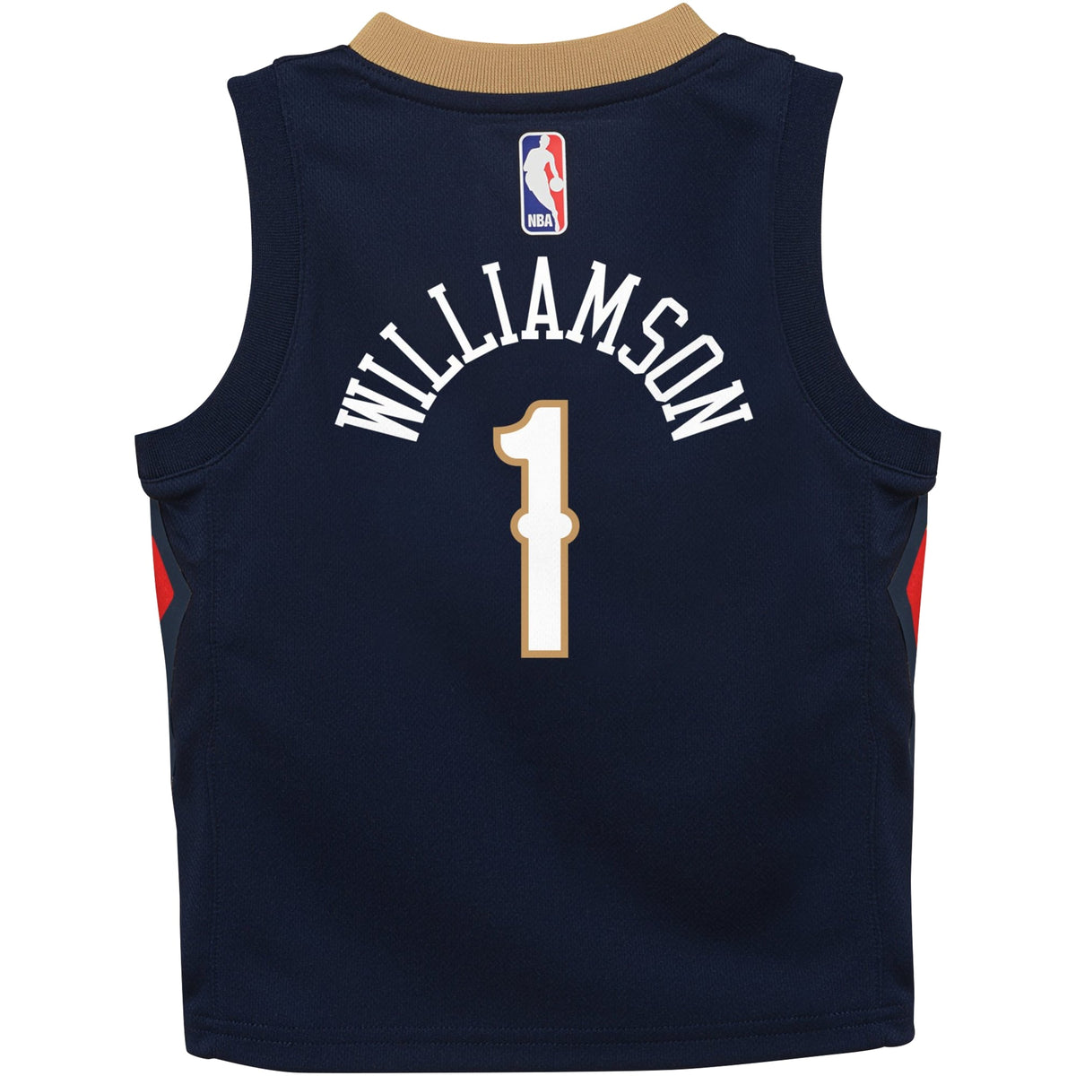 Toddler New Orleans Pelicans Zion Williamson Nike Navy Swingman Player Jersey - Icon Edition product image 4, provided for