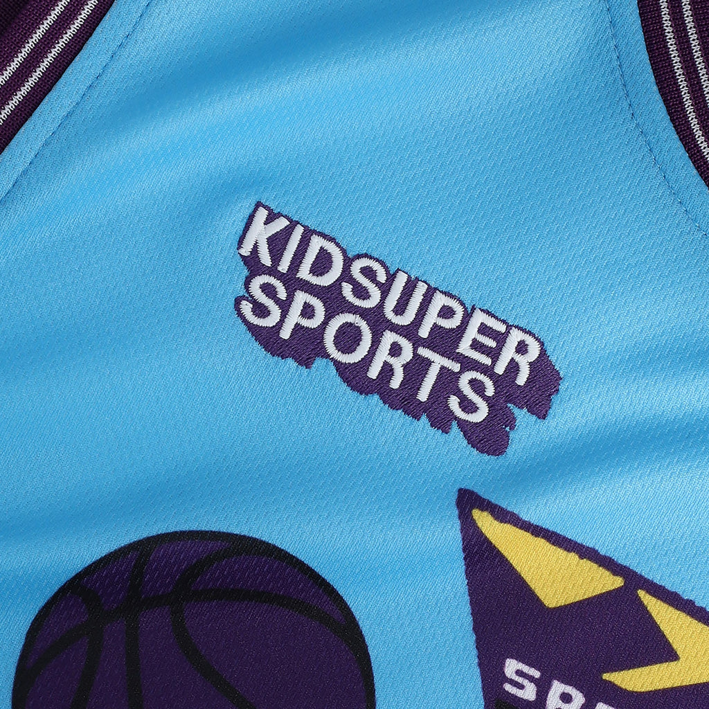 Unisex Sacramento Kings NBA & KidSuper Studios by Fanatics Blue Hometown Jersey product image 5, provided for visual