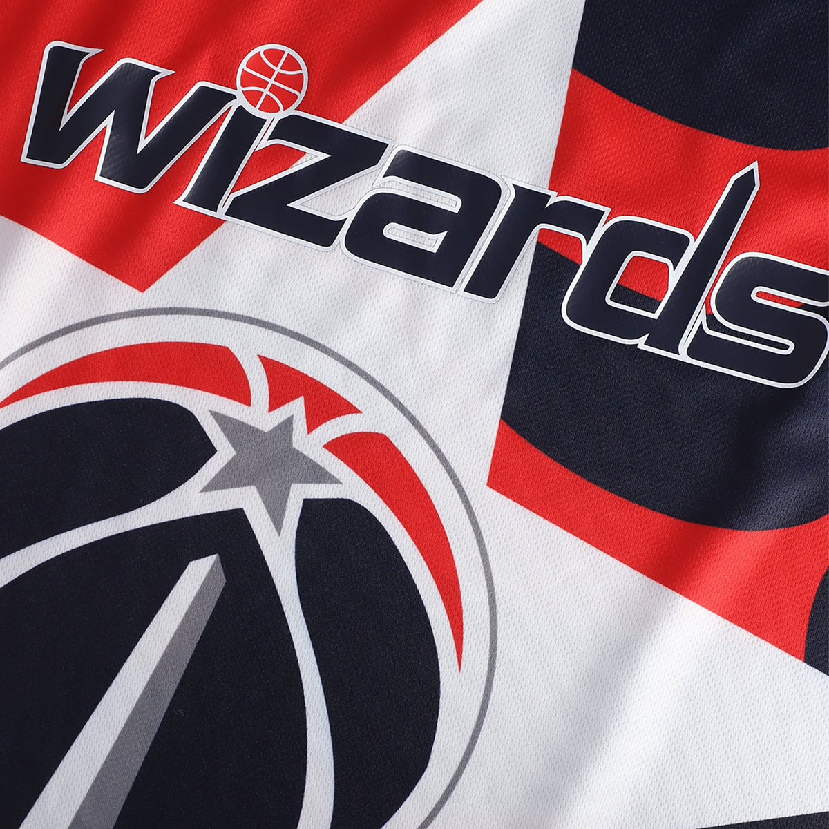 Unisex Washington Wizards NBA & KidSuper Studios by Fanatics Red Hometown Jersey product image 7, provided for visual