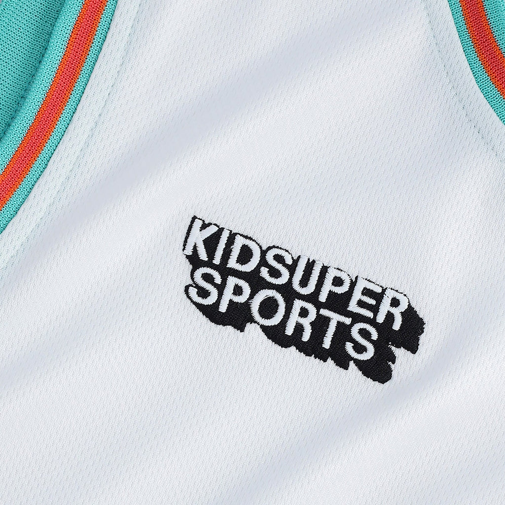Unisex San Antonio Spurs NBA & KidSuper Studios by Fanatics White Hometown Jersey product image 5, provided for visual
