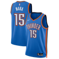Unisex Oklahoma City Thunder Aday Mara Nike Blue Swingman Jersey - Icon Edition product image 1, provided for visual