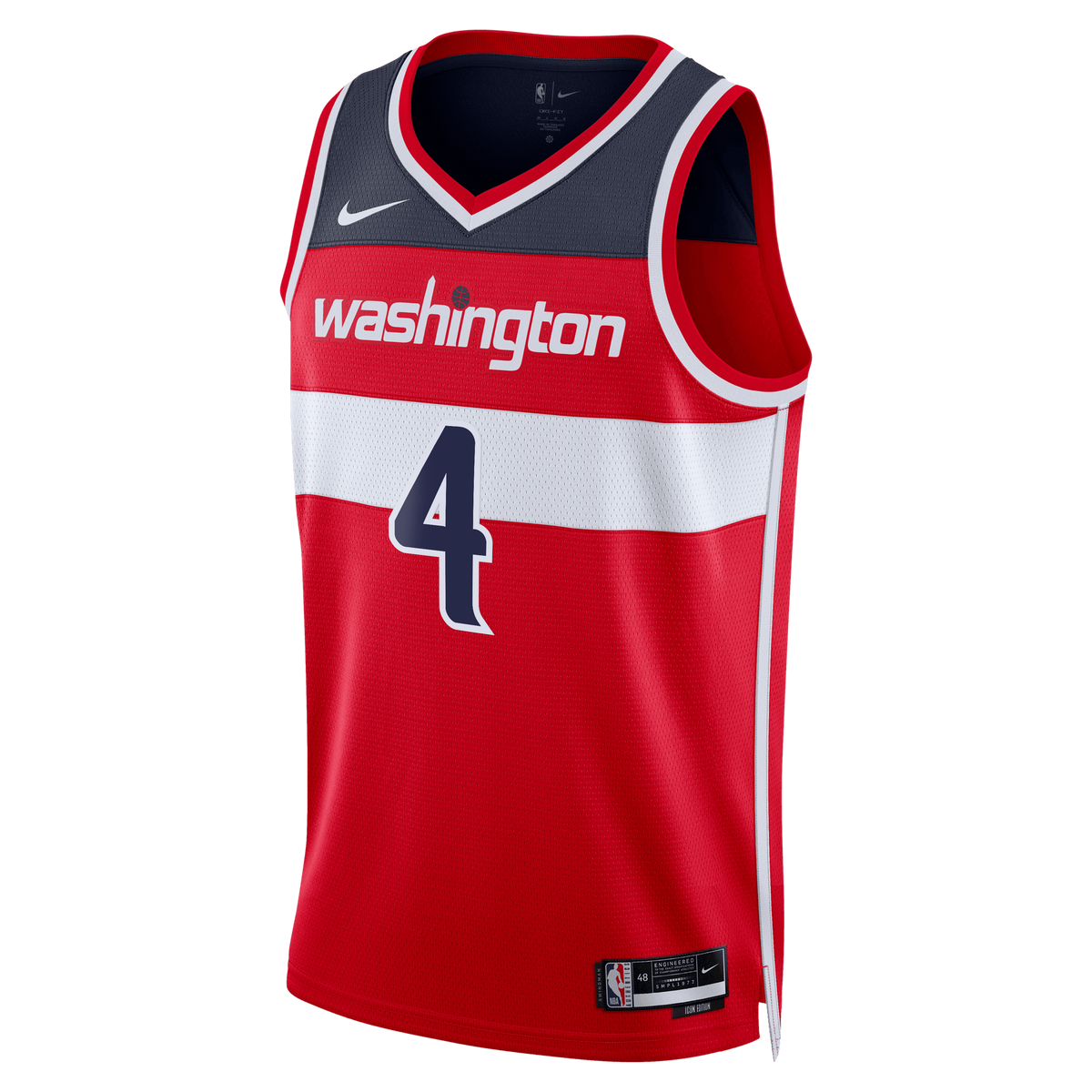 Unisex Washington Wizards AJ Dybantsa Nike Red 2026 NBA Draft Swingman Jersey - Icon Edition product image 3, provided for