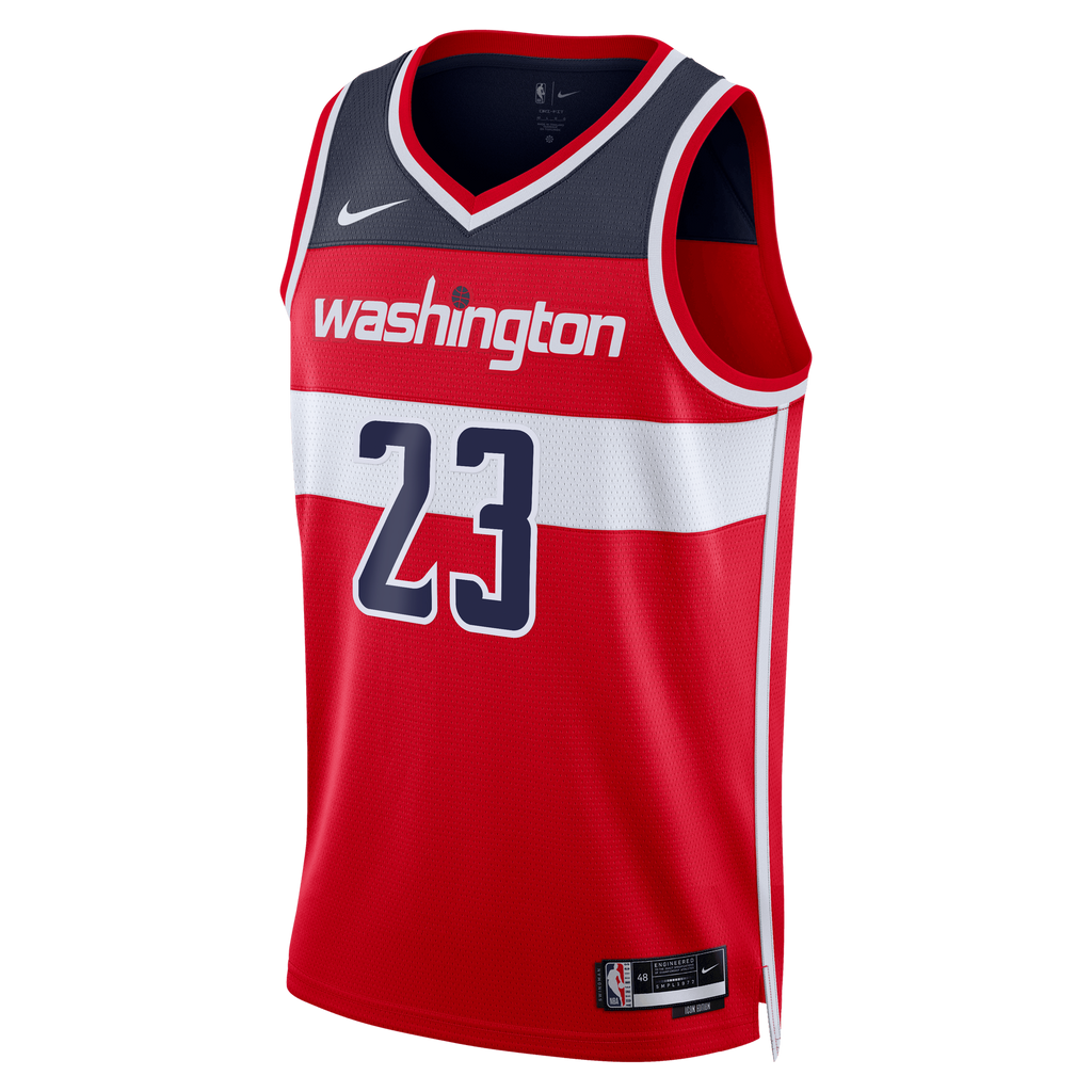 Unisex Washington Wizards Anthony Davis Nike Red Swingman Jersey - Icon Edition product image 3, provided for visual