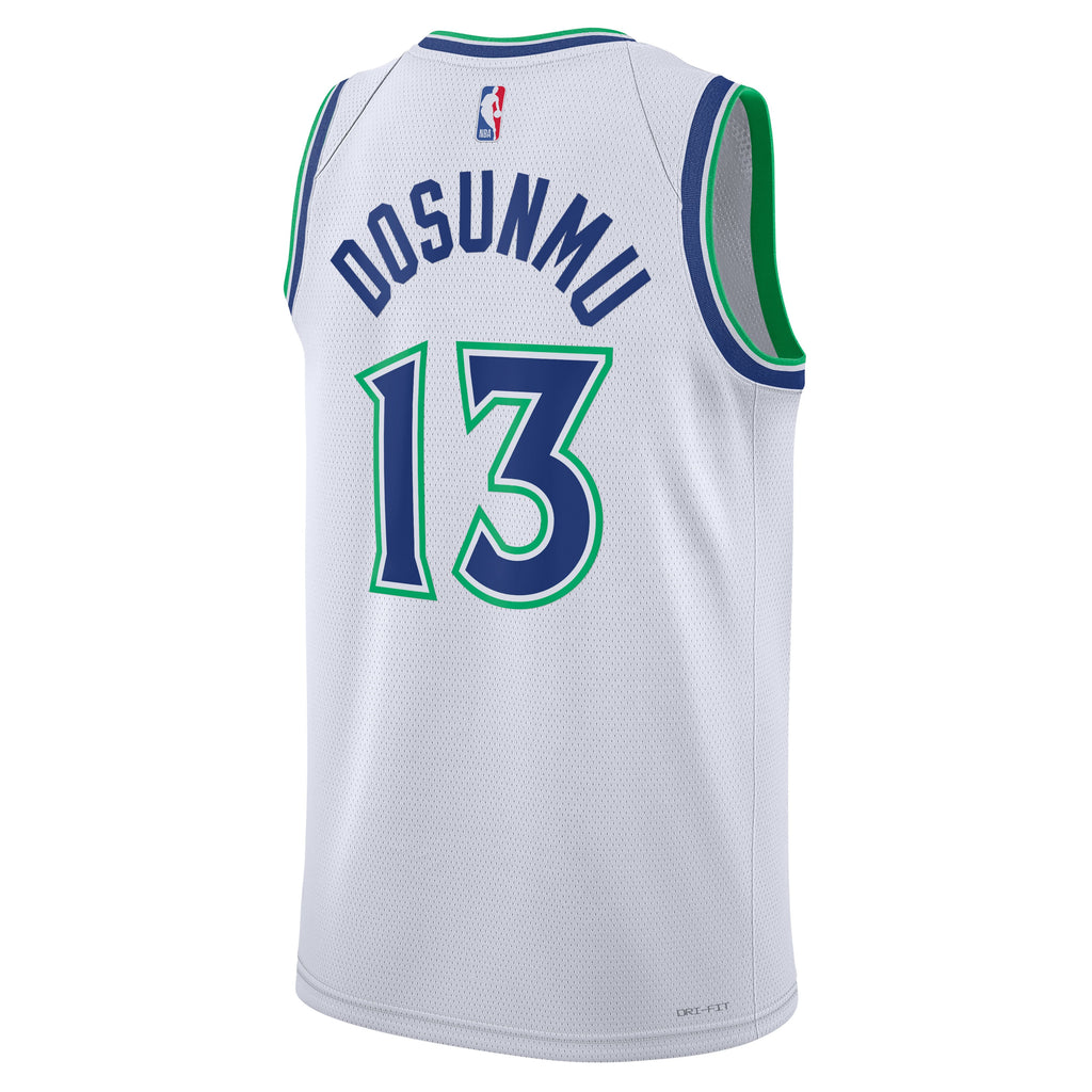 Unisex Minnesota Timberwolves Ayo Dosunmu Nike White Swingman Jersey - Association Edition product image 4, provided for
