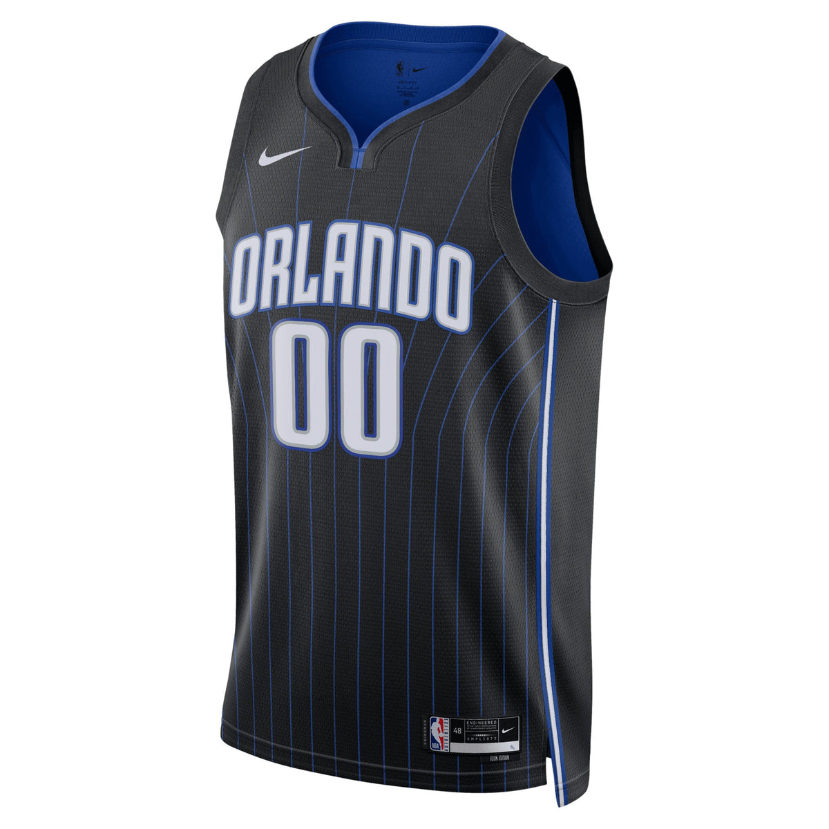 Unisex Orlando Magic Nike Black Swingman Custom Jersey - Icon Edition product image 3, provided for visual reference and
