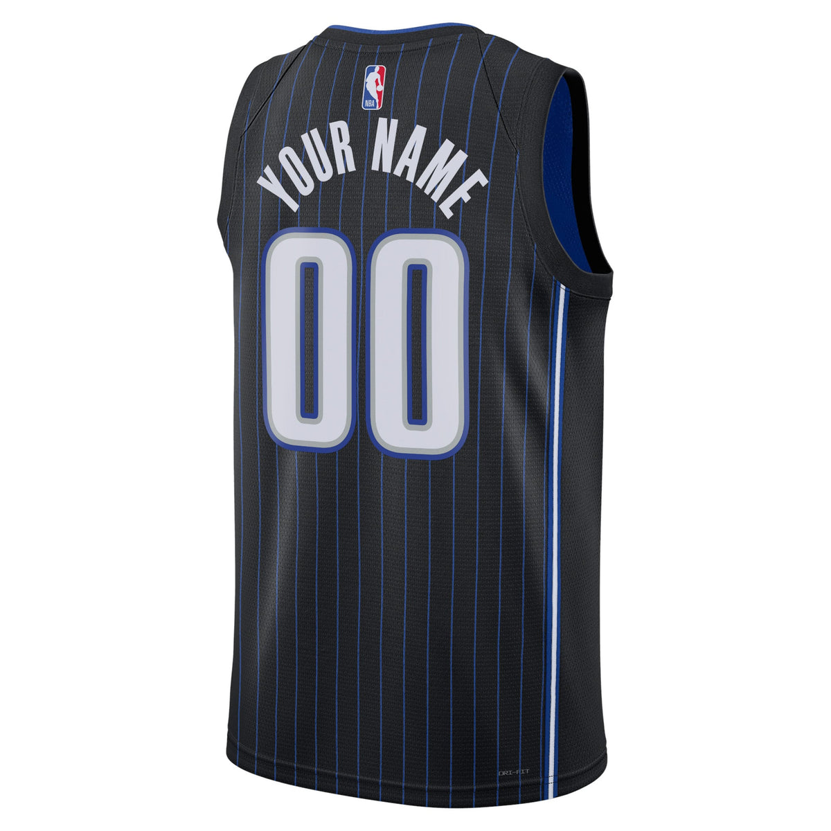 Unisex Orlando Magic Nike Black Swingman Custom Jersey - Icon Edition product image 4, provided for visual reference and