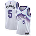 Unisex Utah Jazz Cody Williams Nike White Swingman Jersey - Association Edition product image 1, provided for visual
