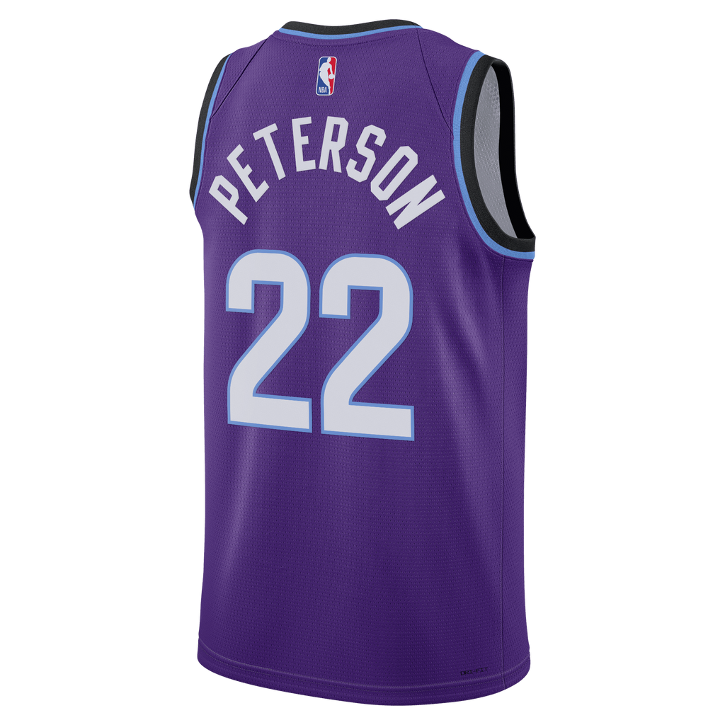 Unisex Utah Jazz Darryn Peterson Nike Purple 2026 NBA Draft Swingman Jersey - Icon Edition product image 4, provided for