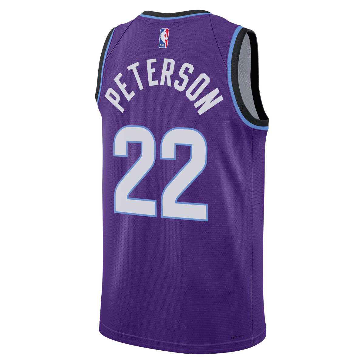 Unisex Utah Jazz Darryn Peterson Nike Purple 2026 NBA Draft Swingman Jersey - Icon Edition product image 4, provided for