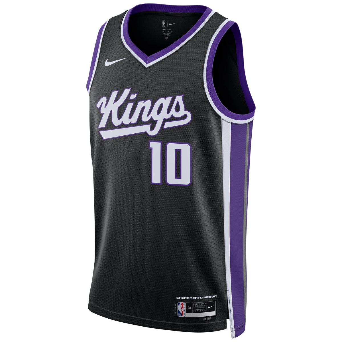 Unisex Sacramento Kings DeMar DeRozan Nike Black Swingman Player Jersey - Icon Edition product image 3, provided for visual