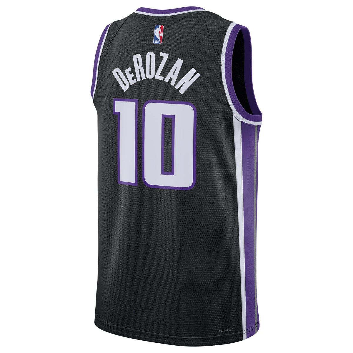 Unisex Sacramento Kings DeMar DeRozan Nike Black Swingman Player Jersey - Icon Edition product image 4, provided for visual
